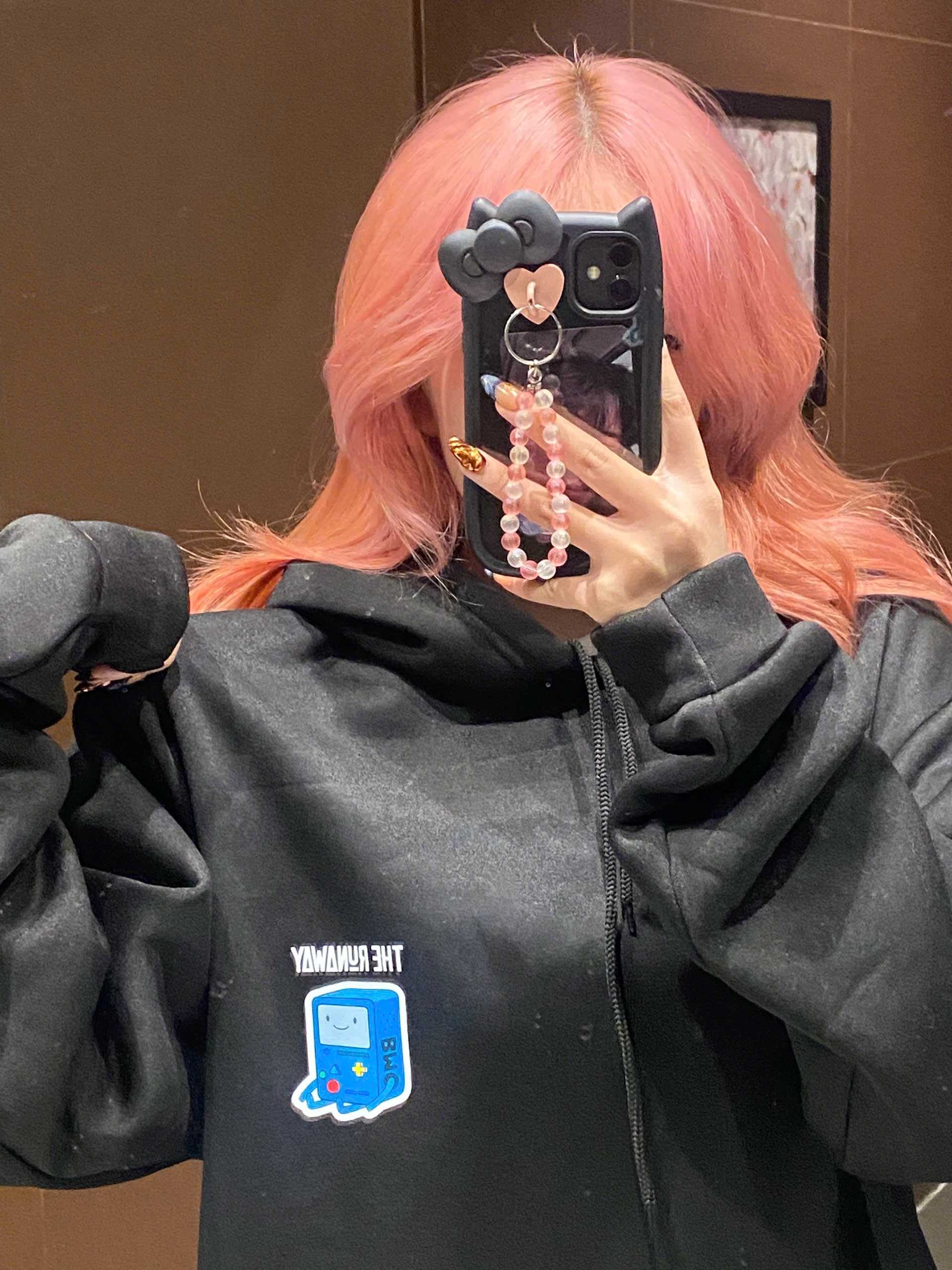 Áo Hoodie Local Brand:THERUNAWAY® Adventure Time: BMO Hoodie Nỉ Bông cho Nam/ Nữ - Ảnh 6