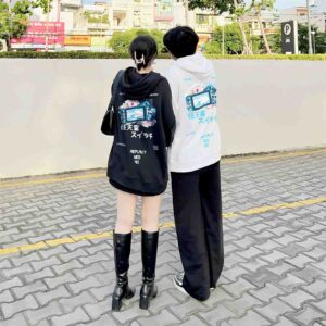 Alternative view of Áo Hoodie Local Brand: Nintendo Switch by The Runaway Nỉ Bông cho Nam/ Nữ