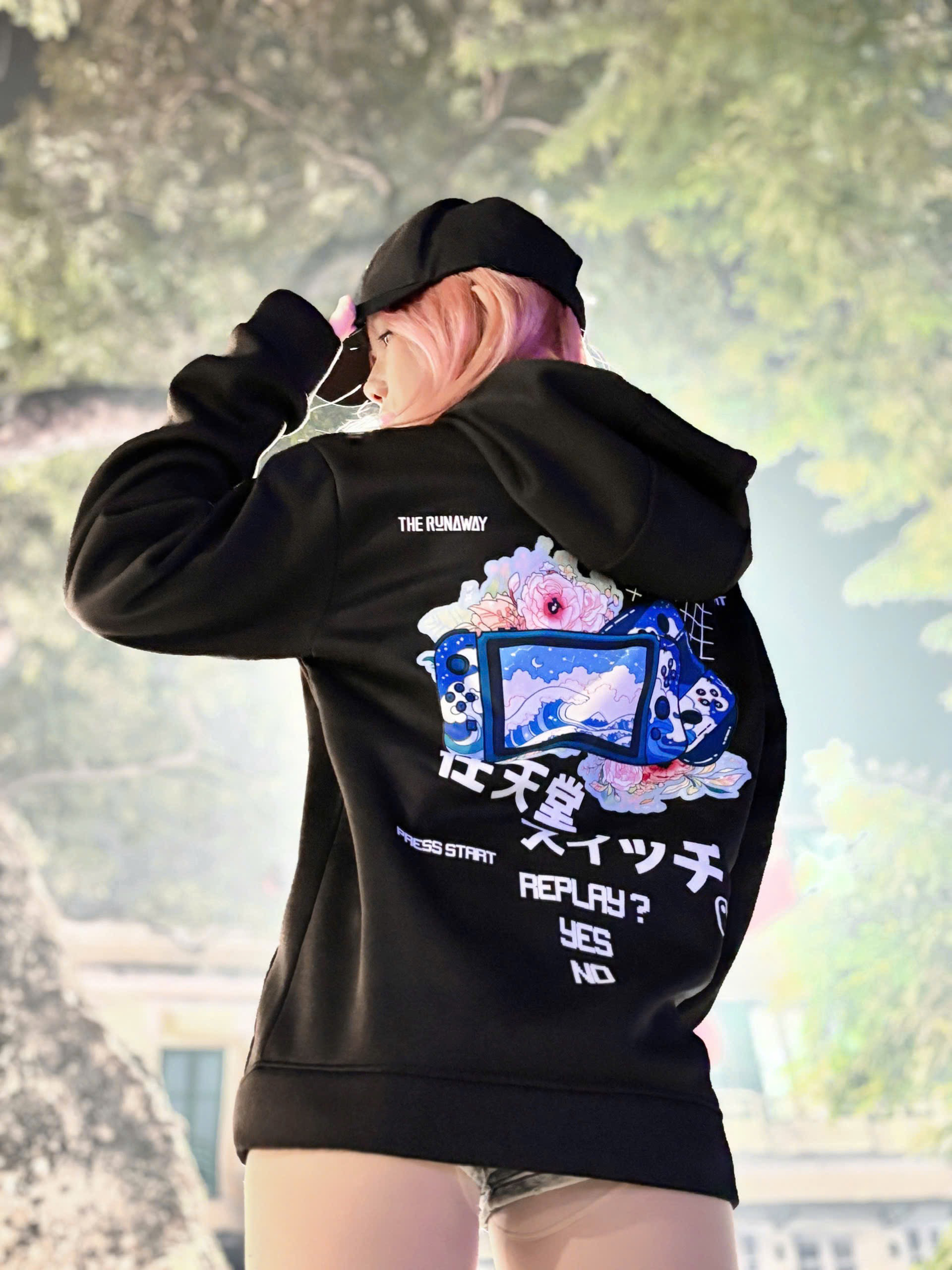 Áo Hoodie Local Brand: Nintendo Switch by The Runaway Nỉ Bông cho Nam/ Nữ - Ảnh 7