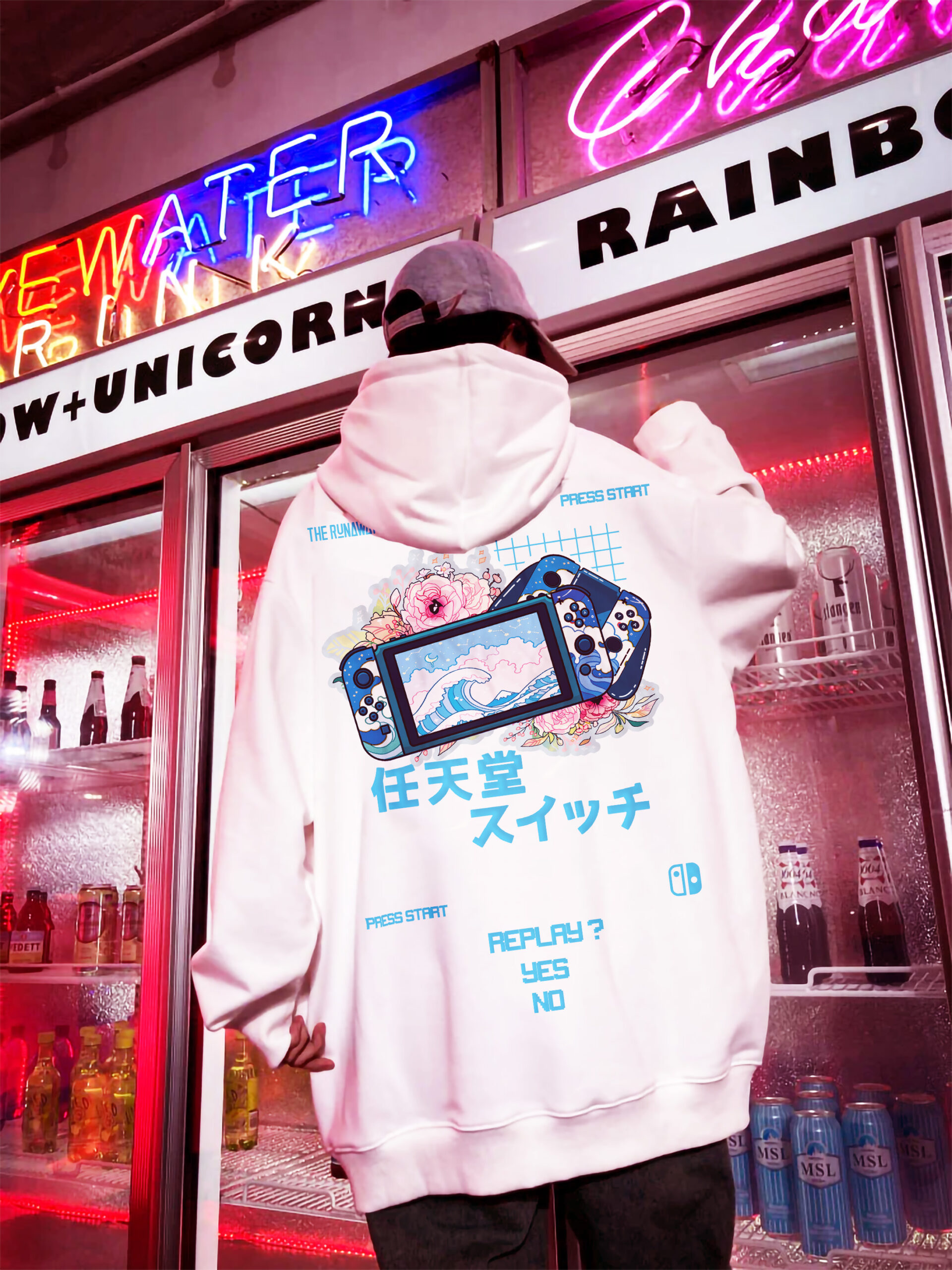 Áo Hoodie Local Brand: Nintendo Switch by The Runaway Nỉ Bông cho Nam/ Nữ - Ảnh 5