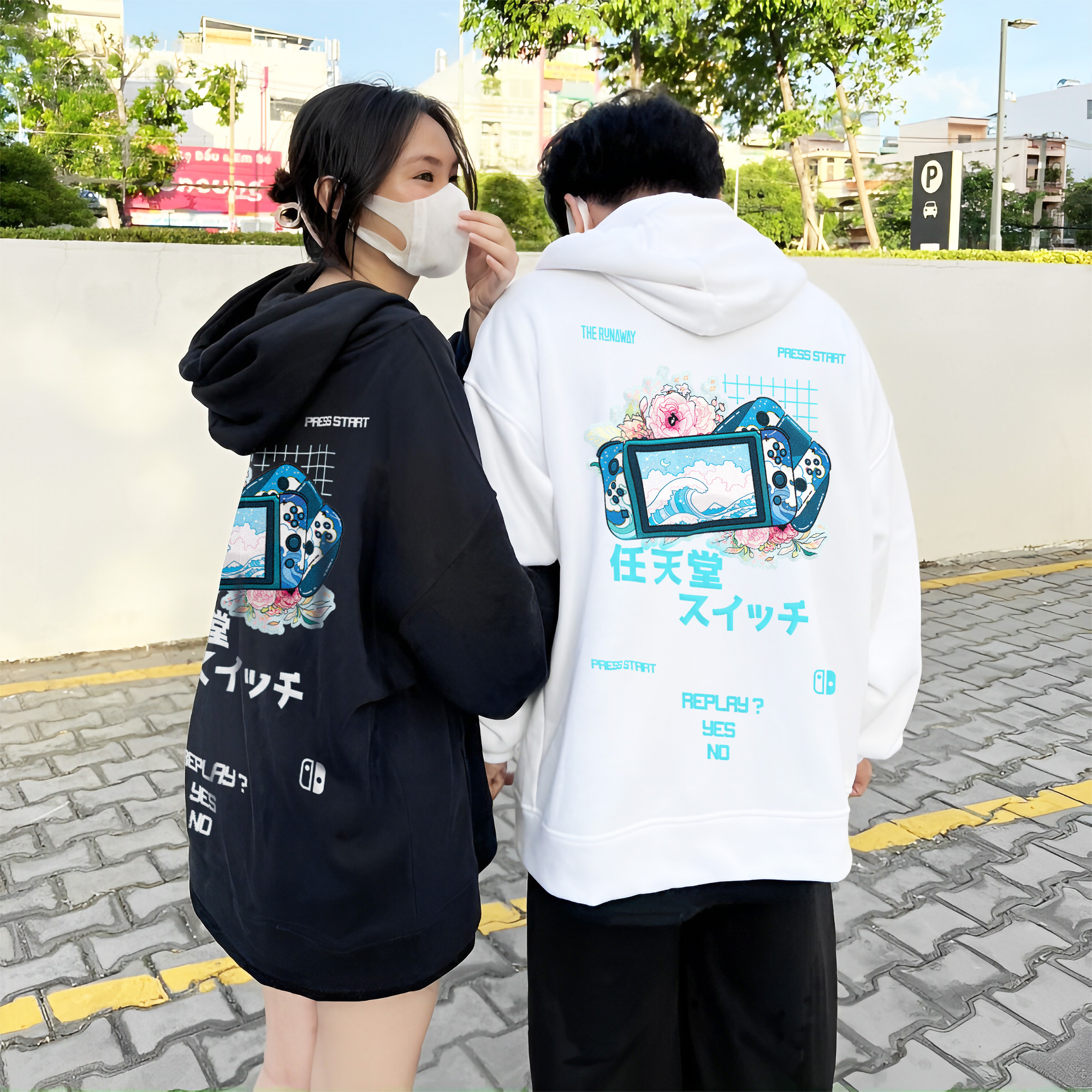 Áo Hoodie Local Brand: Nintendo Switch by The Runaway Nỉ Bông cho Nam/ Nữ - Ảnh 3