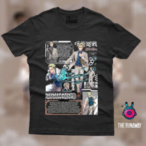Áo phông Jujutsu Kaisen: Nanami Kento 100% Cotton Nam / Nữ by The Runaway