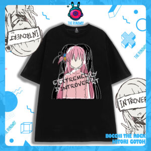 Áo phông Bocchi The Rock: Hitori Gotoh vải Cotton 100% cho Nam/ Nữ by The Runaway