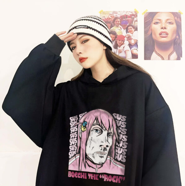 Áo Hoodie Bocchi The Rock: Hitori Gotoh Nỉ Bông Premium 100% cho Nam/ Nữ by The Runaway - Ảnh 4