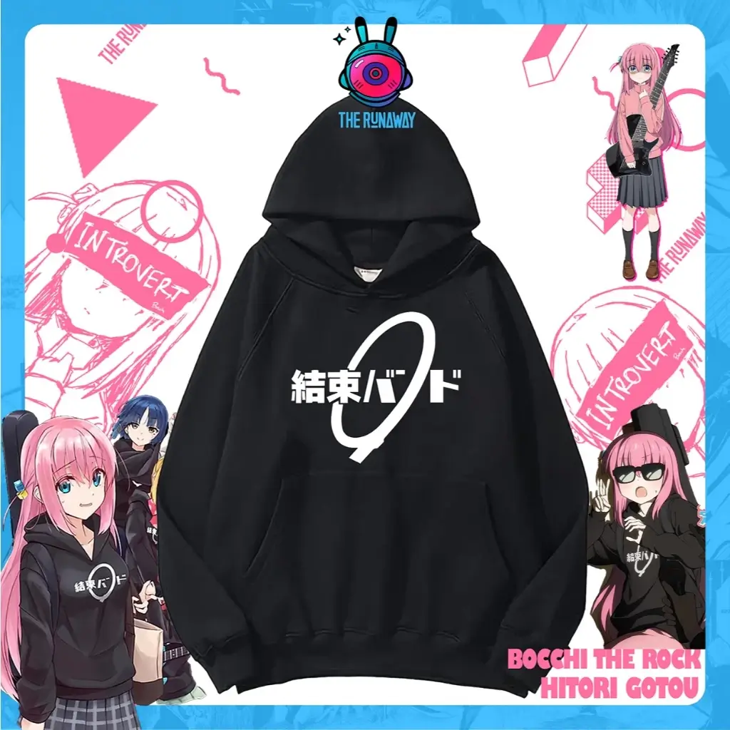 Áo Hoodie Bocchi The Rock Kessoku Band Nỉ Bông Premium cho Nam/ Nữ by The Runaway