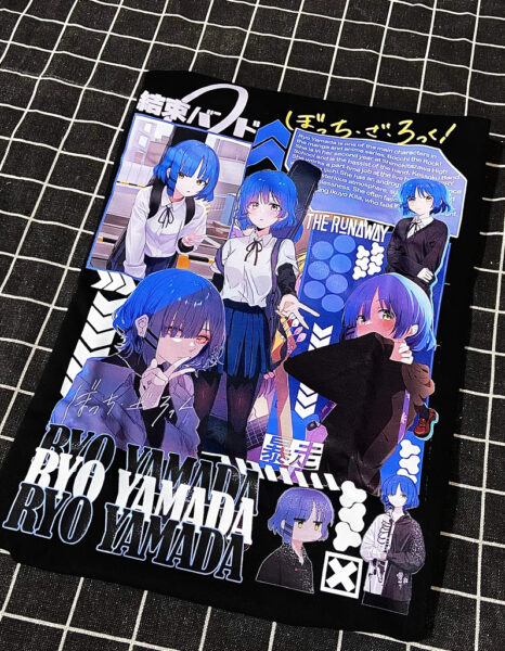 Áo Hoodie Bocchi The Rock: Ryo Yamada Maximum Nam / Nữ by The Runaway - Ảnh 2