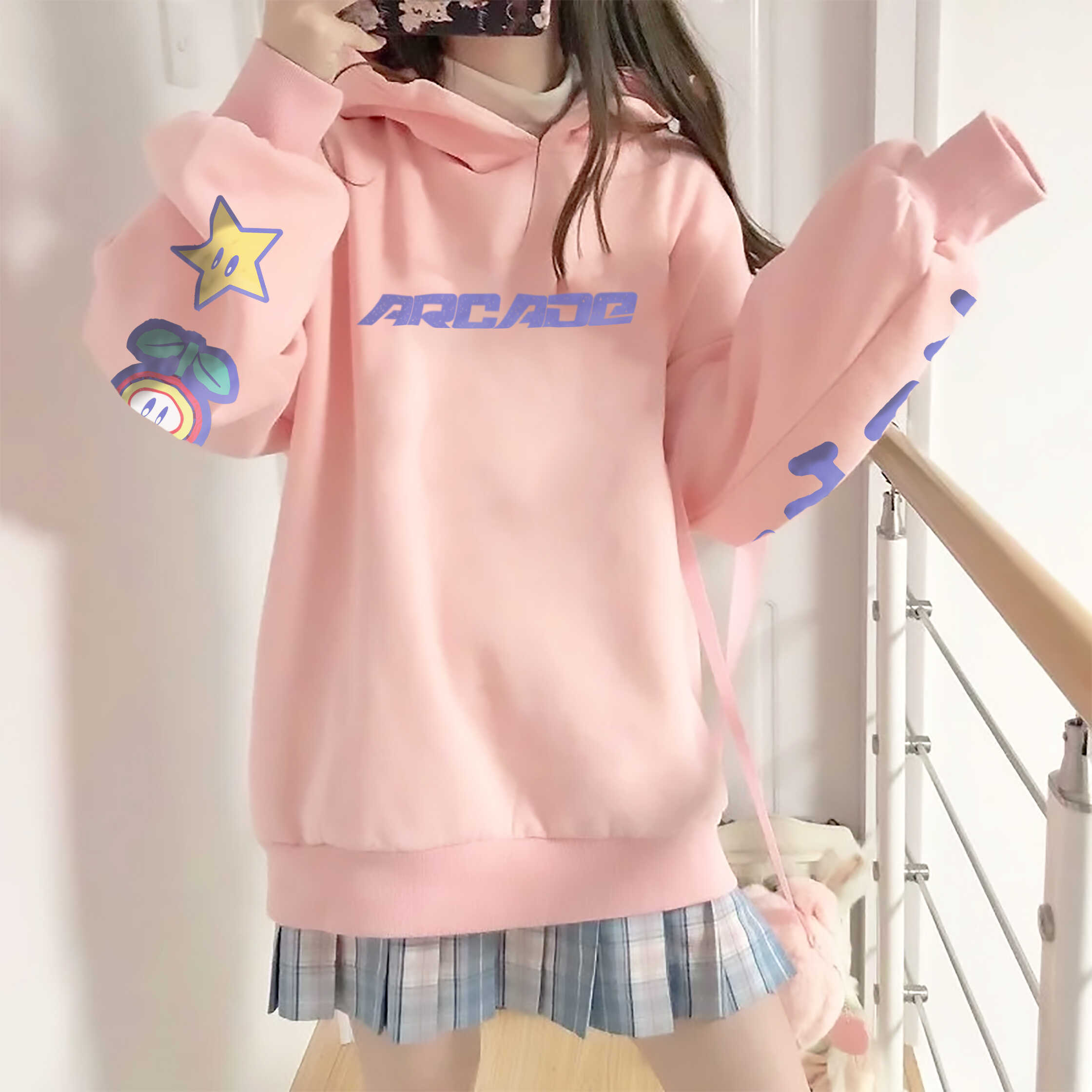 Áo Hoodie Local Brand: Arcade Game by The Runaway Nỉ Bông cho Nam/ Nữ - Ảnh 2
