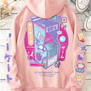 Áo Hoodie Local Brand: Arcade Game by The Runaway Nỉ Bông cho Nam/ Nữ - Ảnh 9
