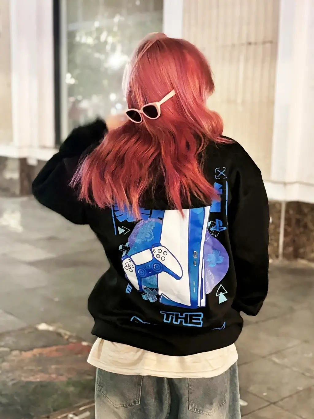 Áo Hoodie Local Brand:THERUNAWAY® PS5 Hoodie Nỉ Bông cho Nam/ Nữ - Ảnh 6