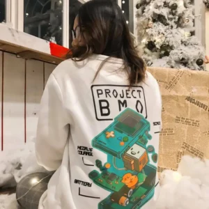 Áo Sweater Local Brand THERUNAWAY® Adventure Time: BMO SWEATER - Ảnh 7