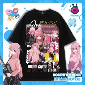 Áo phông Bocchi The Rock: Hitori Gotou Maximum Cotton 100% Nam / Nữ by The Runaway