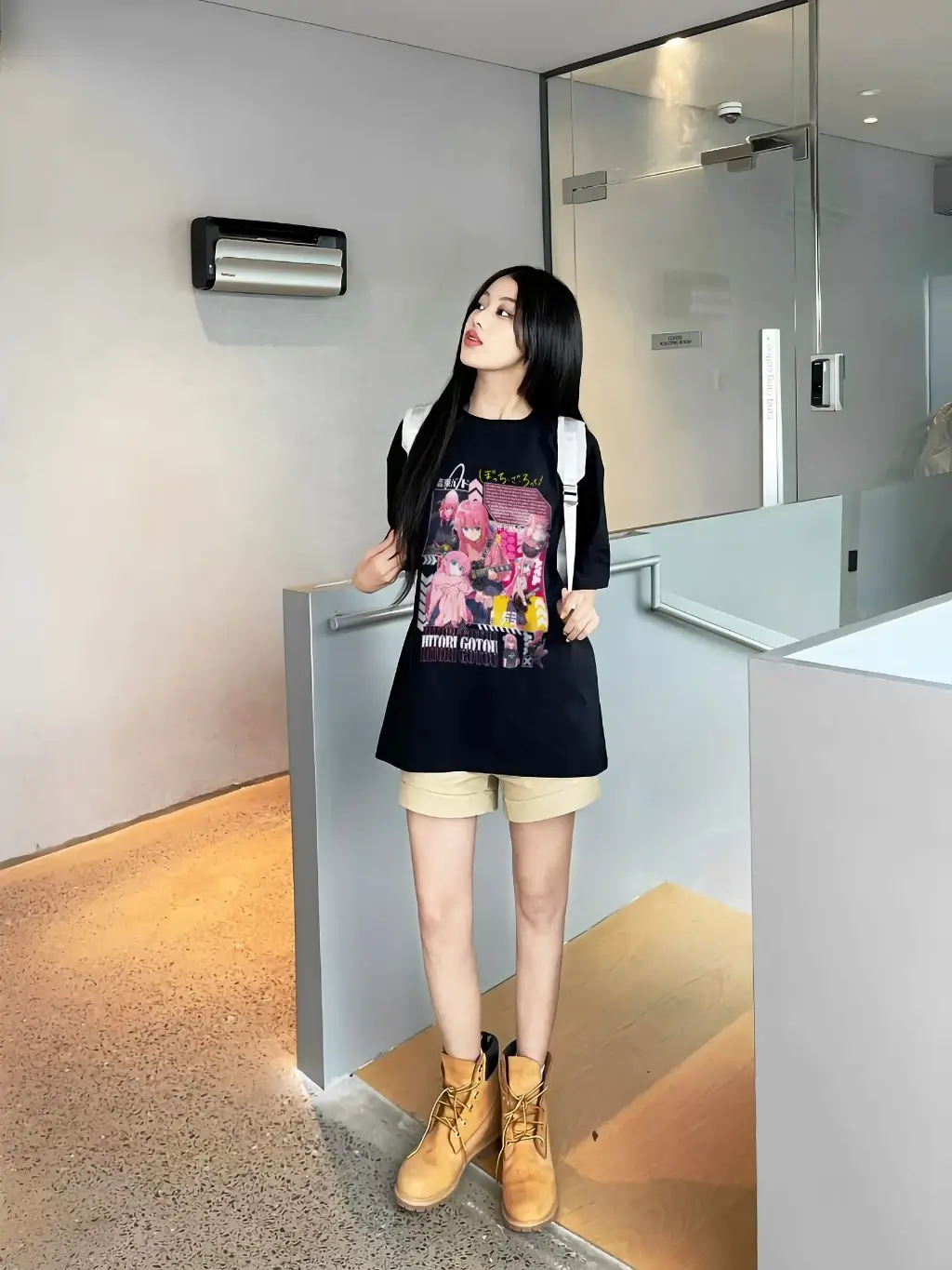 Áo phông Bocchi The Rock: Hitori Gotou Maximum Cotton 100% Nam / Nữ by The Runaway - Ảnh 8