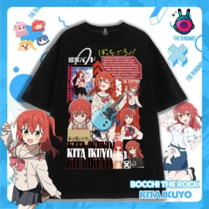 Áo phông Bocchi The Rock: Kita Ikuyo Maximum Cotton 100% Nam/Nữ by The Runaway