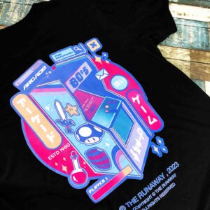 Alternative view of Áo phông Local Brand: Arcade Game by The Runaway Cotton 100% cho Nam/ Nữ by The Runaway