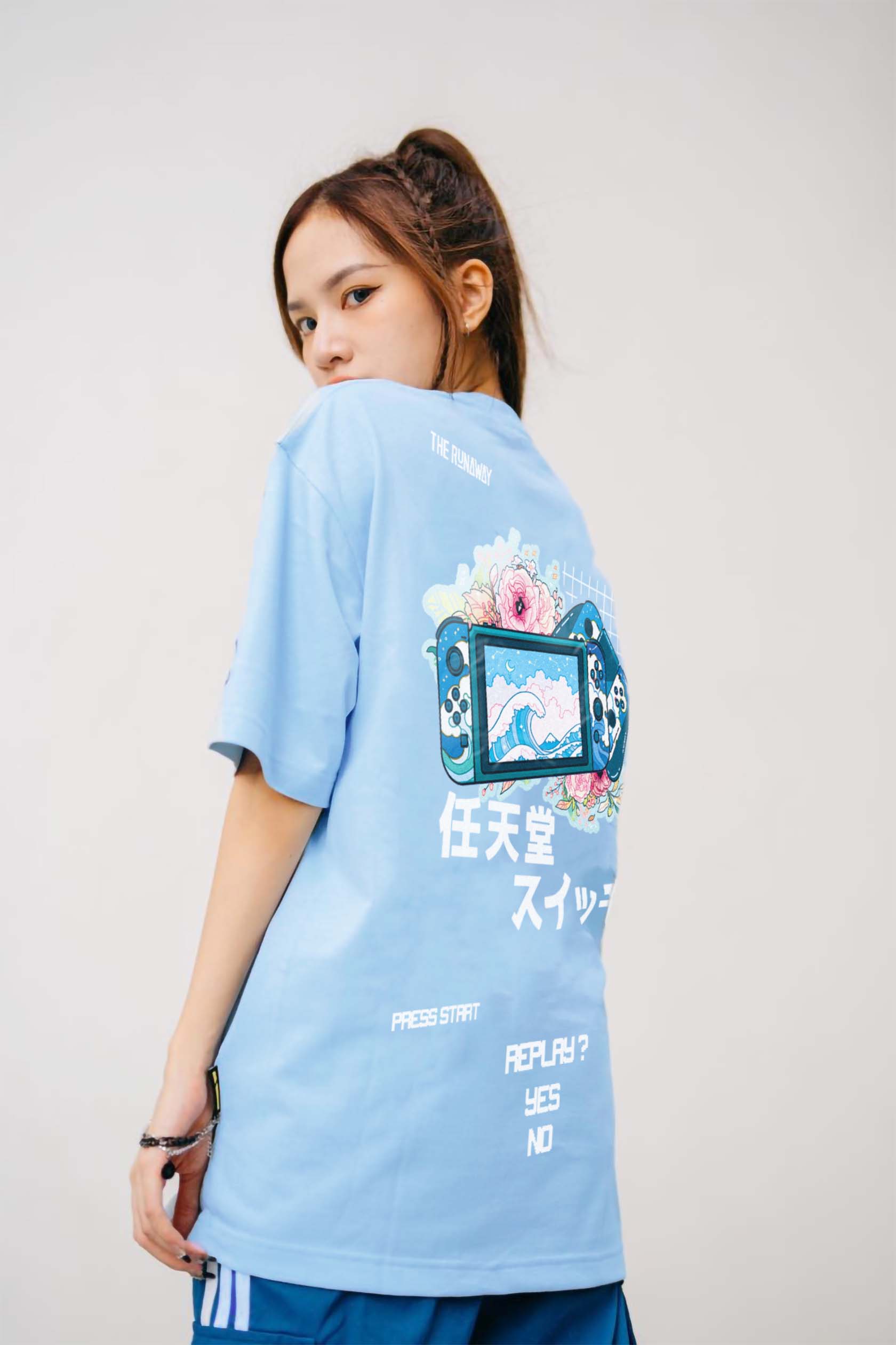Áo phông Local Brand: Nintendo Switch by The Runaway Cotton 100% cho Nam/ Nữ by The Runaway - Ảnh 2