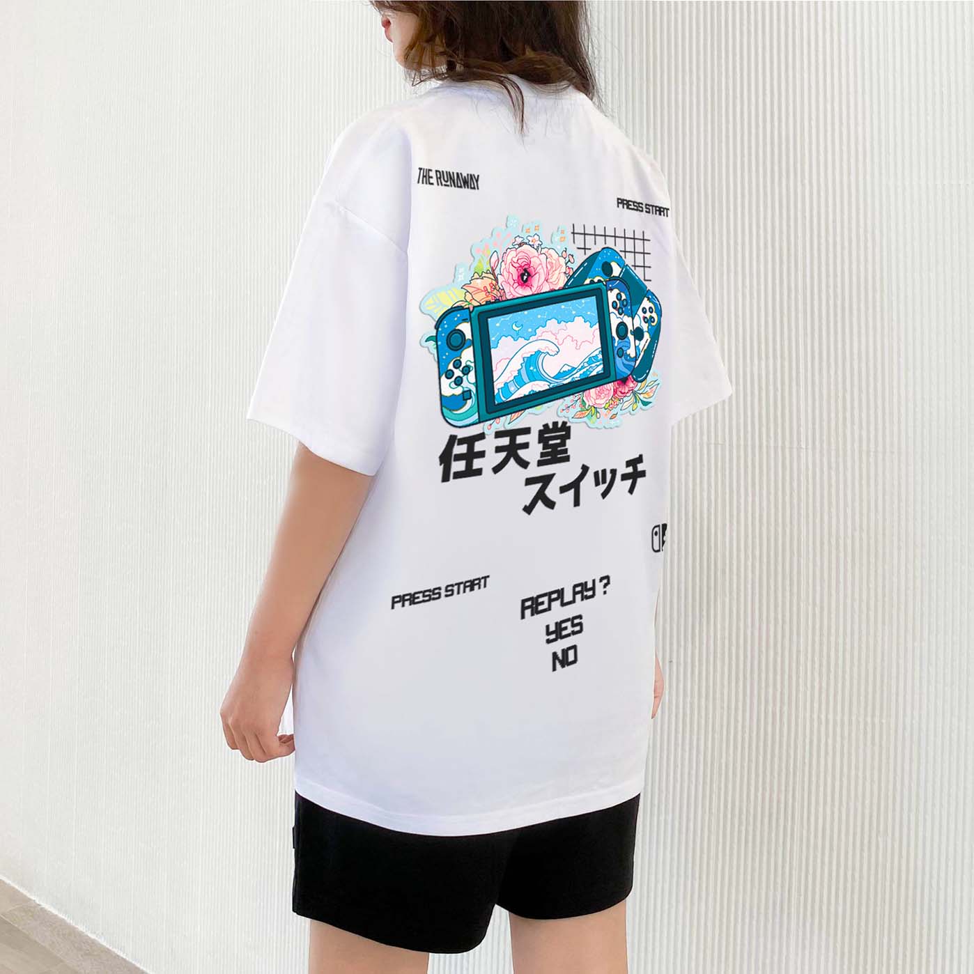 Áo phông Local Brand: Nintendo Switch by The Runaway Cotton 100% cho Nam/ Nữ by The Runaway - Ảnh 5