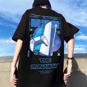 Áo phông Local Brand: PS5 by The Runaway Cotton 100% cho Nam/ Nữ by The Runaway - Ảnh 8