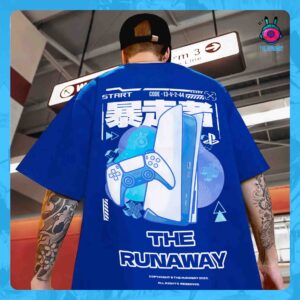 Áo phông Local Brand: PS5 by The Runaway Cotton 100% cho Nam/ Nữ by The Runaway - Ảnh 6
