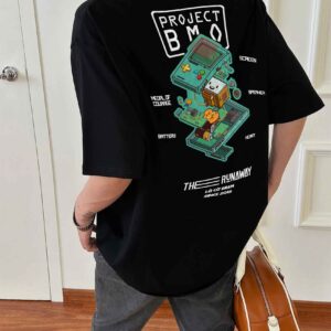 Alternative view of Áo phông Local Brand THERUNAWAY® Adventure Time: BMO Cotton 100%