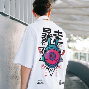 Alternative view of Áo phông Local Brand: THERUNAWAY® Big Logo Coton 100% cho Nam/ Nữ