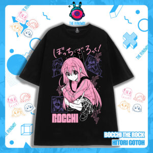 Áo phông Bocchi The Rock Collection Cotton 100% cho Nam / Nữ by The Runaway