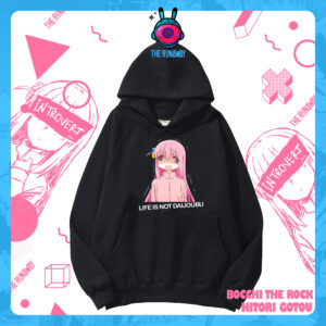 Áo Hoodie Bocchi The Rock: Hitori Gotoh Nỉ Bông Premium 100% cho Nam/ Nữ by The Runaway