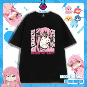 Áo phông Bocchi The Rock: Hitori Gotoh vải Cotton 100% cho Nam/ Nữ by The Runaway