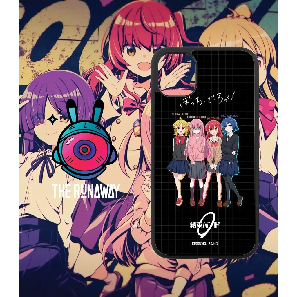 Ốp điện thoại Band Bocchi the Rock by The Runaway in theo yêu cầu cho Samsung, Iphone, Xiaomi, Vsmart, Iphone, - Ảnh 3