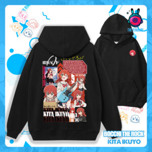 Áo Hoodie Bocchi The Rock: Kita Ikuyo Maximum Nam / Nữ by The Runaway