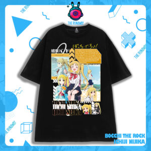 Áo phông Bocchi The Rock: Ichiji Nijika Maximum Cotton 100% Nam / Nữ by The Runaway