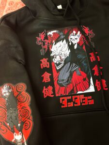 Áo Hoodie Dandadan : Okarun Gigantic Nỉ bông cho Nam/ Nữ by The Runaway - Ảnh 3