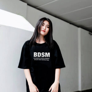 Áo phông Funny Logo: BDSM 100% Cotton cho nam / nữ / unisex by The Runaway - Ảnh 3