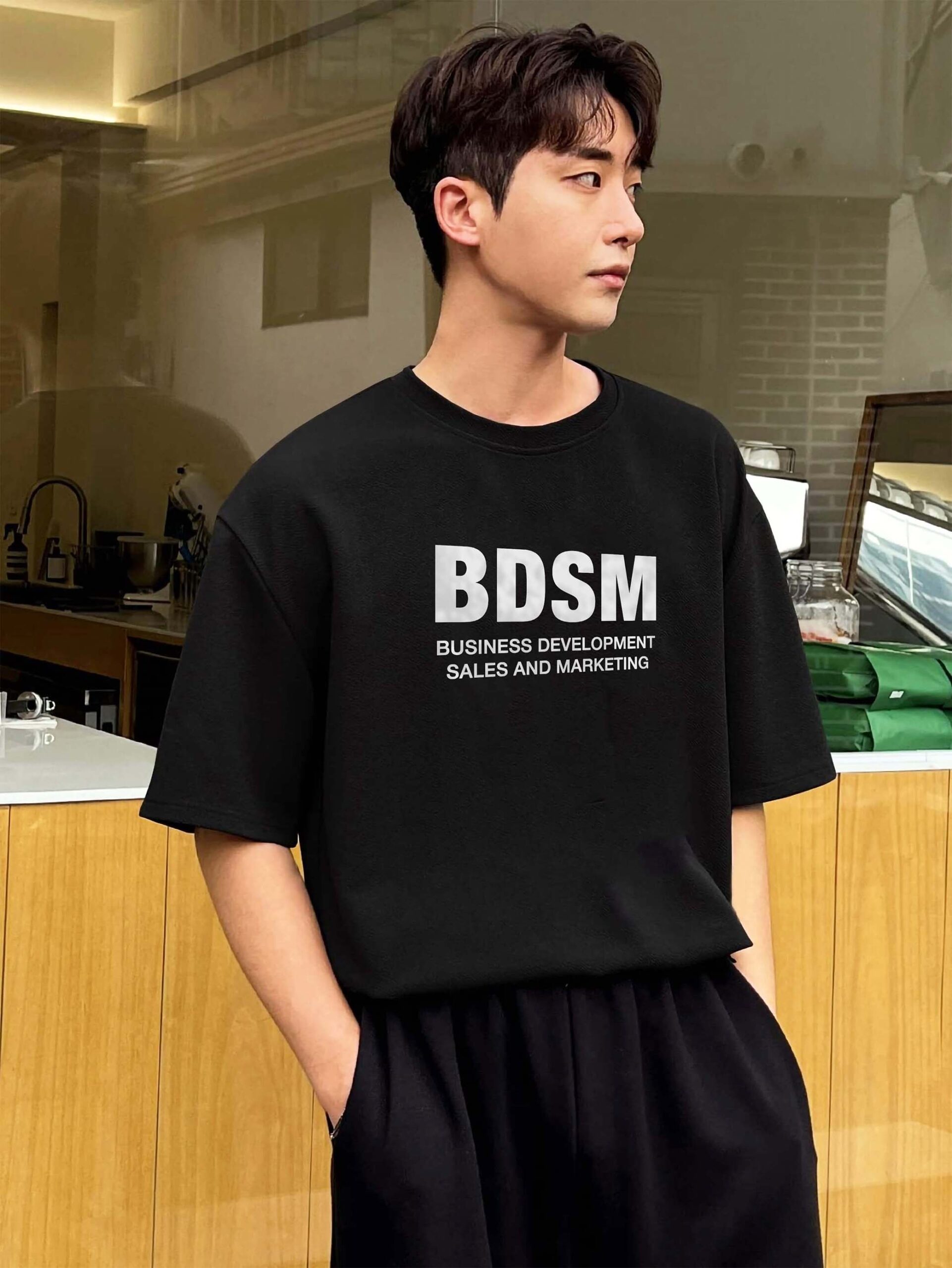 Áo phông Funny Logo: BDSM 100% Cotton cho nam / nữ / unisex by The Runaway - Ảnh 10