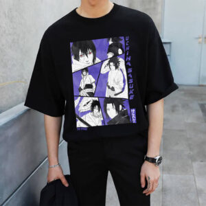 Áo phông Naruto: Uchiha Sasuke Collage 100% Cotton Nam / Nữ by The Runaway - Ảnh 3