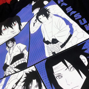Áo phông Naruto: Uchiha Sasuke Collage 100% Cotton Nam / Nữ by The Runaway - Ảnh 6