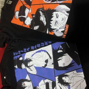 Áo phông Naruto: Uchiha Sasuke Collage 100% Cotton Nam / Nữ by The Runaway - Ảnh 7