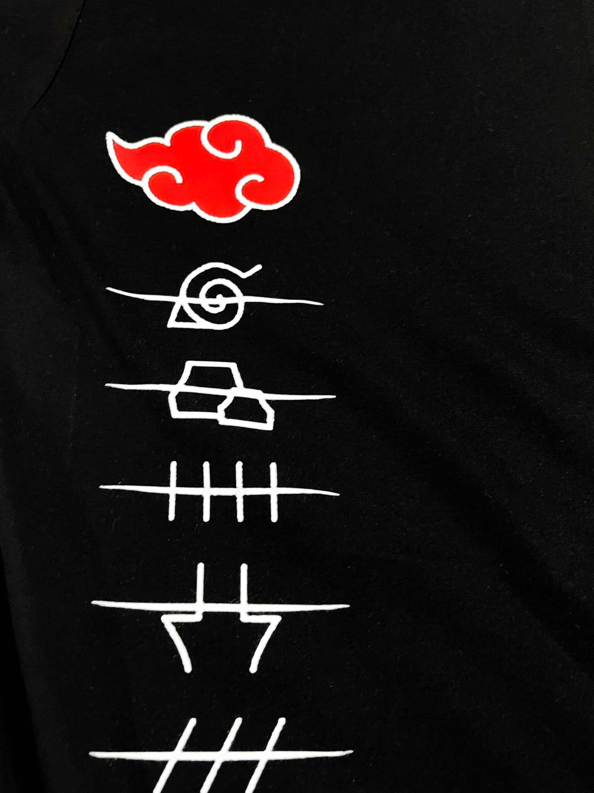 Áo phông Naruto: Akatsuki Cotton 100% form xuông cho Nam / Nữ by The Runaway - Ảnh 8