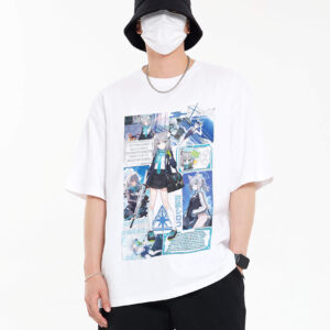 Áo phông Blue Archive : Shiroko Maximum cotton 100% cho Nam / Nữ by The Runaway - Ảnh 3