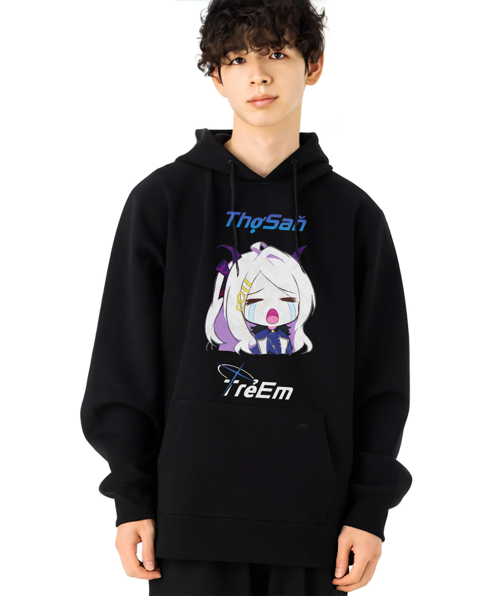 Áo Hoodie Meme Blue Archive: Thợ săn trẻ em Nỉ Bông Premium 100% cho Nam/ Nữ by The Runaway - Ảnh 6