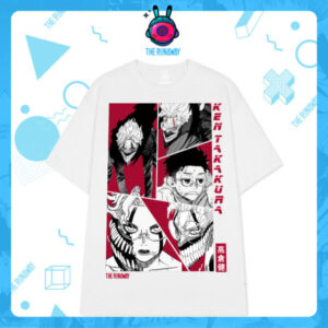 Áo phông Dandadan : Ken Takakura Collage 100% Cotton Nam / Nữ by The Runaway - Ảnh 10