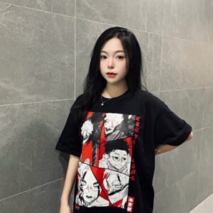 Áo phông Dandadan : Ken Takakura Collage 100% Cotton Nam / Nữ by The Runaway - Ảnh 7