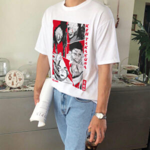 Áo phông Dandadan : Ken Takakura Collage 100% Cotton Nam / Nữ by The Runaway - Ảnh 5