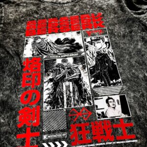 Áo phông Berserk: Guts Collection vải Cotton 100% cho Nam / Nữ form xuông by The Runaway - Ảnh 7