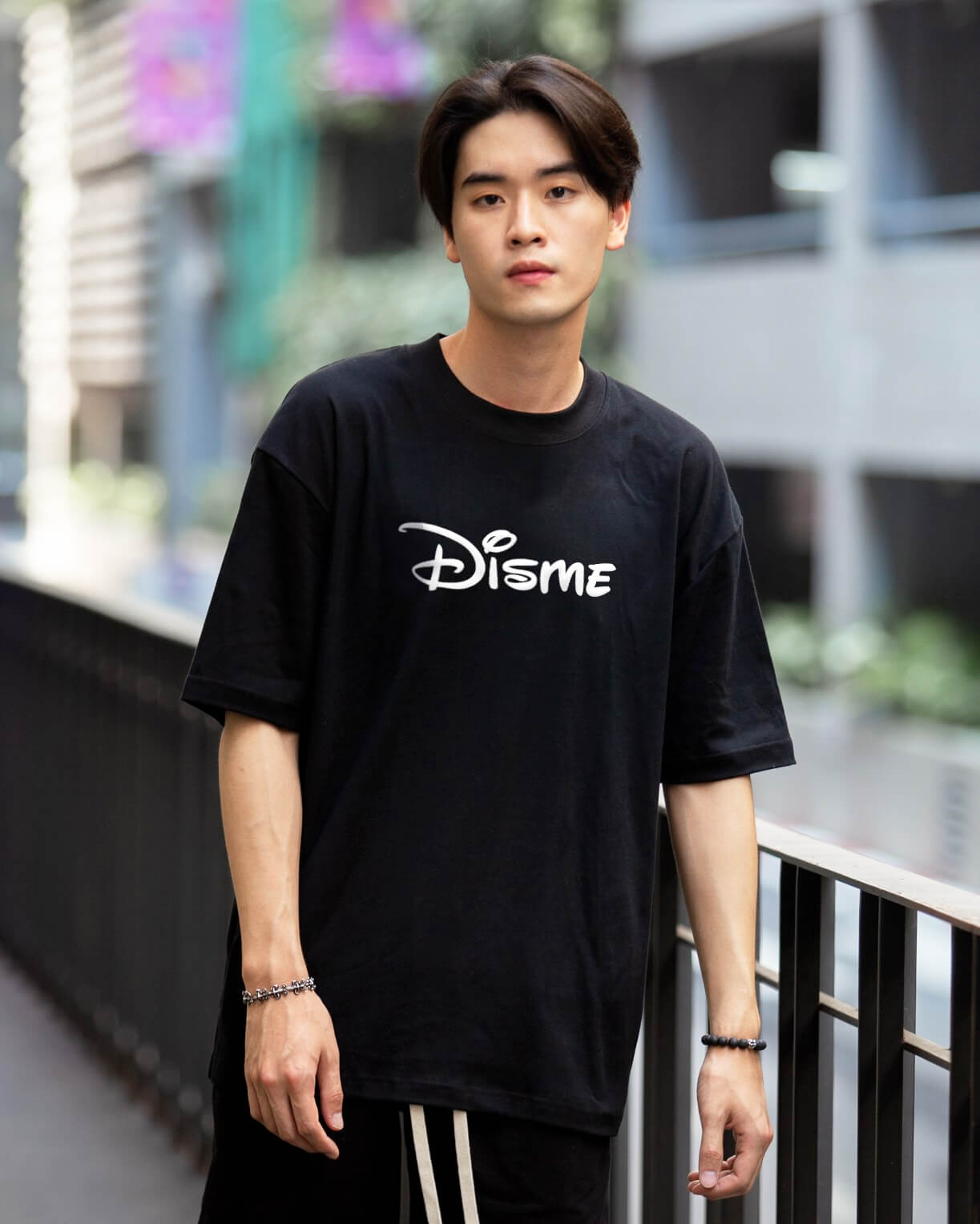 Áo phông Funny Logo: Disme Cotton 100% cho nam / nữ / unisex by The Runaway - Ảnh 3