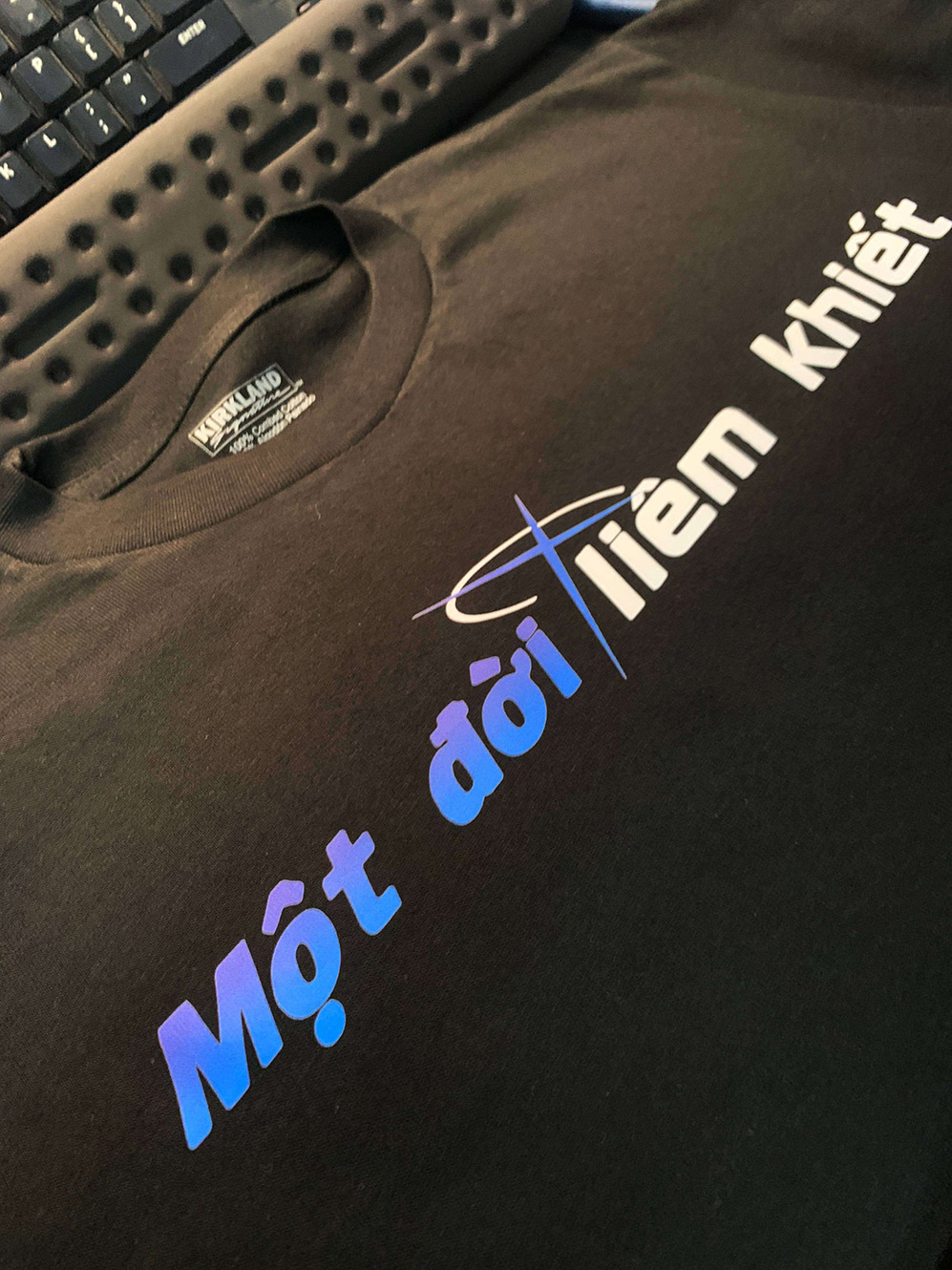Áo phông Funny Logo: Một đời Liêm Khiết cho nam/ nữ cotton 100% by The Runaway - Ảnh 2