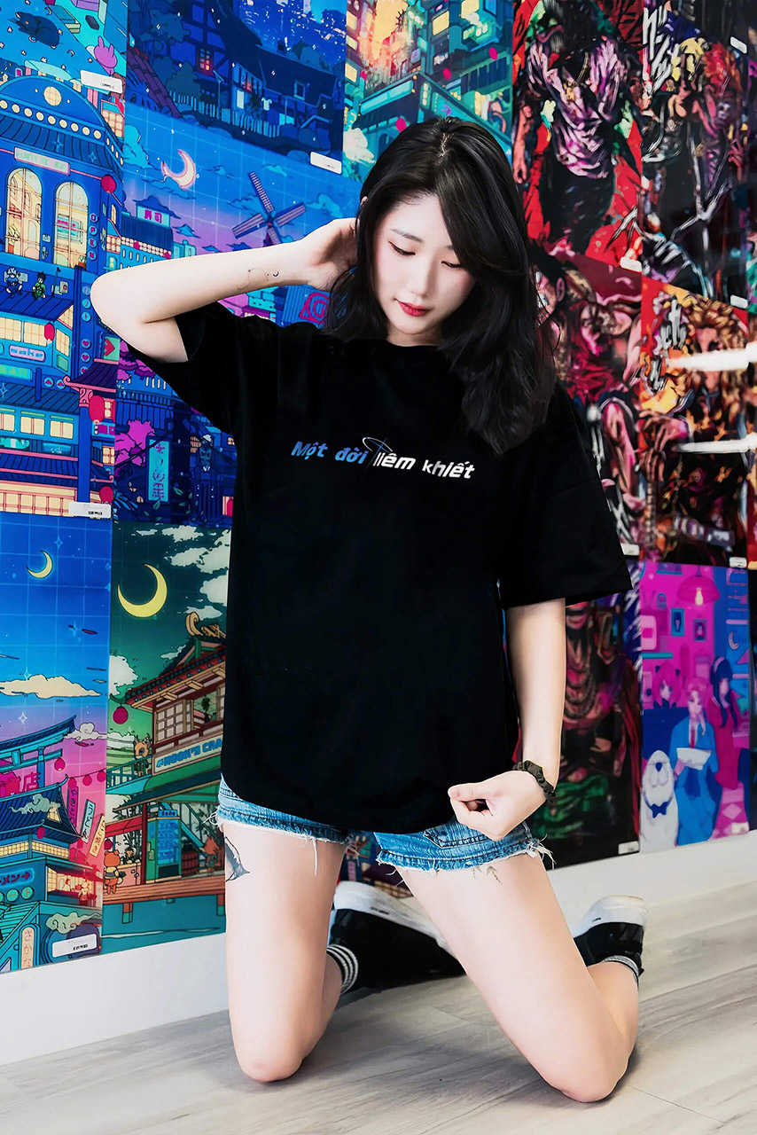 Áo phông Funny Logo: Một đời Liêm Khiết cho nam/ nữ cotton 100% by The Runaway - Ảnh 3