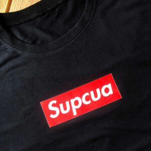 Áo phông Funny Logo: Supcua Cotton 100% cho nam / nữ / unisex by The Runaway - Ảnh 9