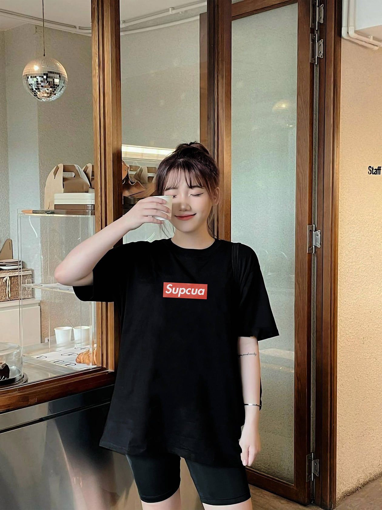 Áo phông Funny Logo: Supcua Cotton 100% cho nam / nữ / unisex by The Runaway - Ảnh 6