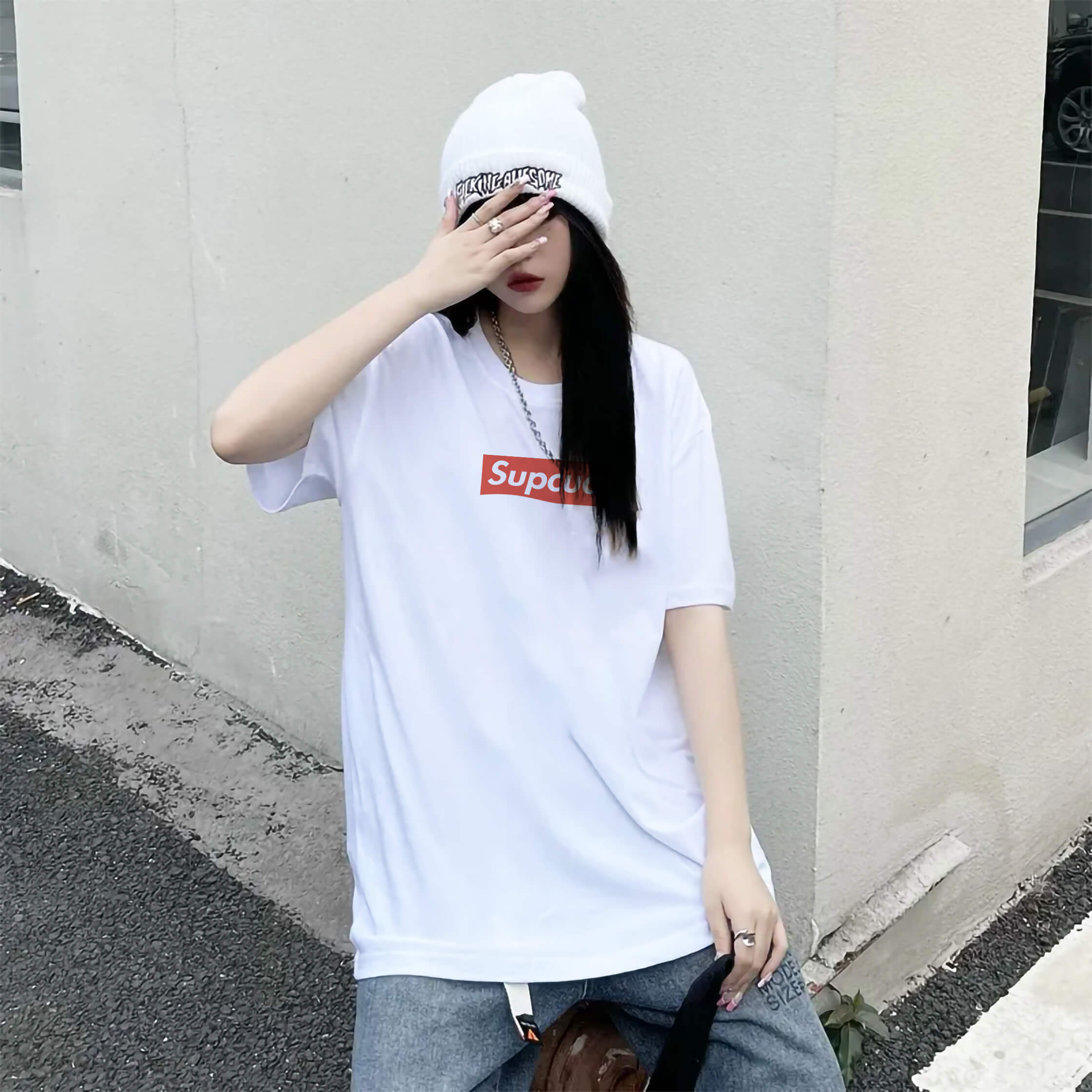 Áo phông Funny Logo: Supcua Cotton 100% cho nam / nữ / unisex by The Runaway - Ảnh 3
