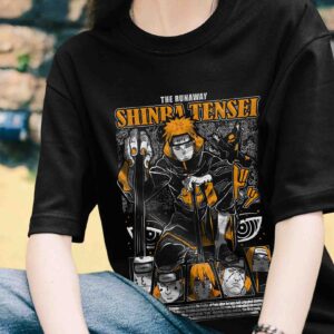 Áo phông Naruto: Pain Collection Cotton 100% cho Nam / Nữ form xuông by The Runaway - Ảnh 5